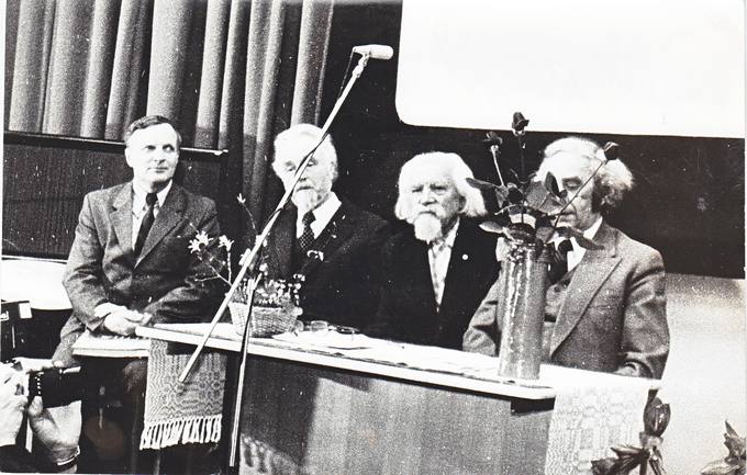 Antano Poškos 80-ųjų gimimo metinių minėjimas Vilniuje, Respublikinėje bibliotekoje